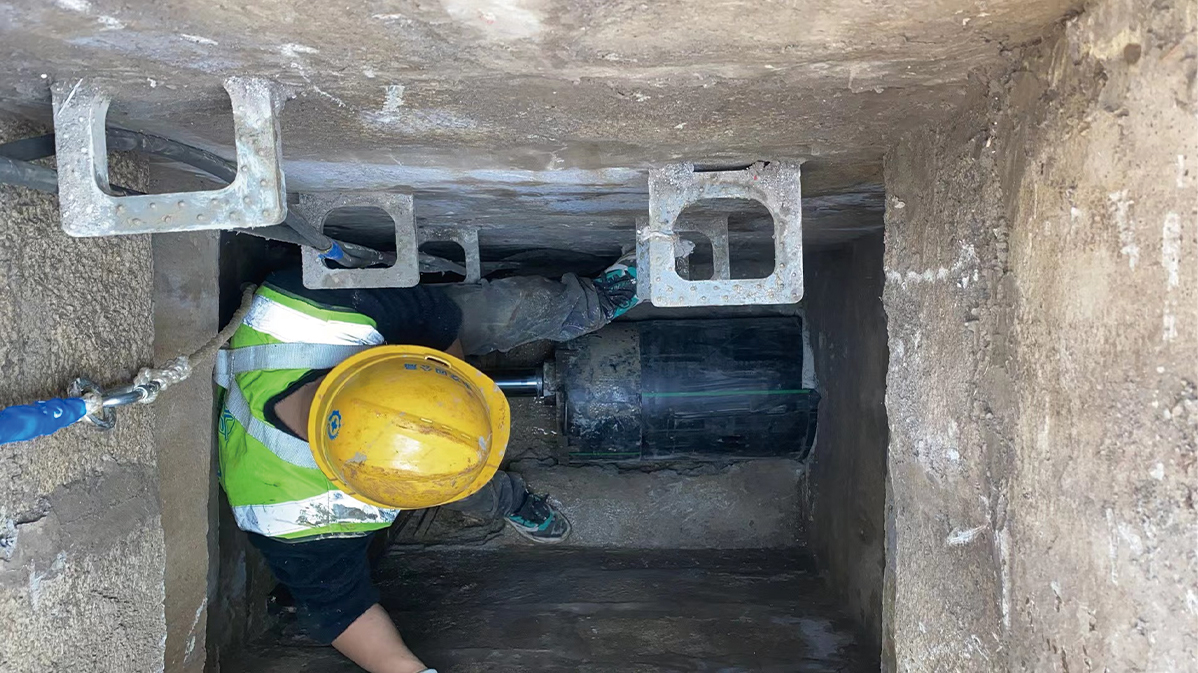 沙嘴街道HDPE短管内衬法